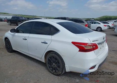 2017 Nissan Sentra S из США, поврежденный, VIN 3N1AB7AP5HY283941